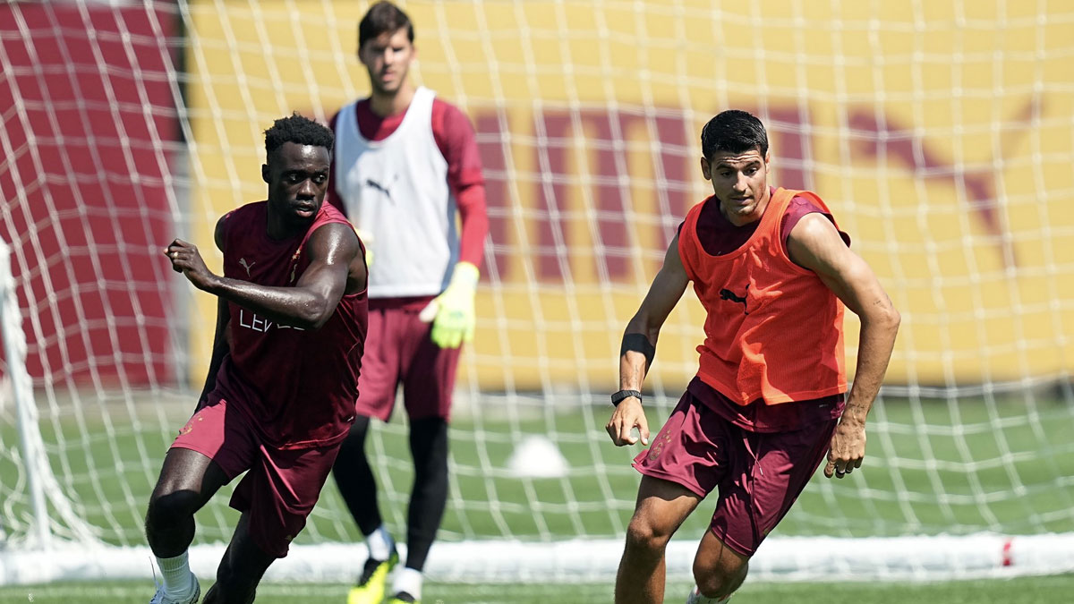 Galatasaray, günü tek antrenmanla tamamladı