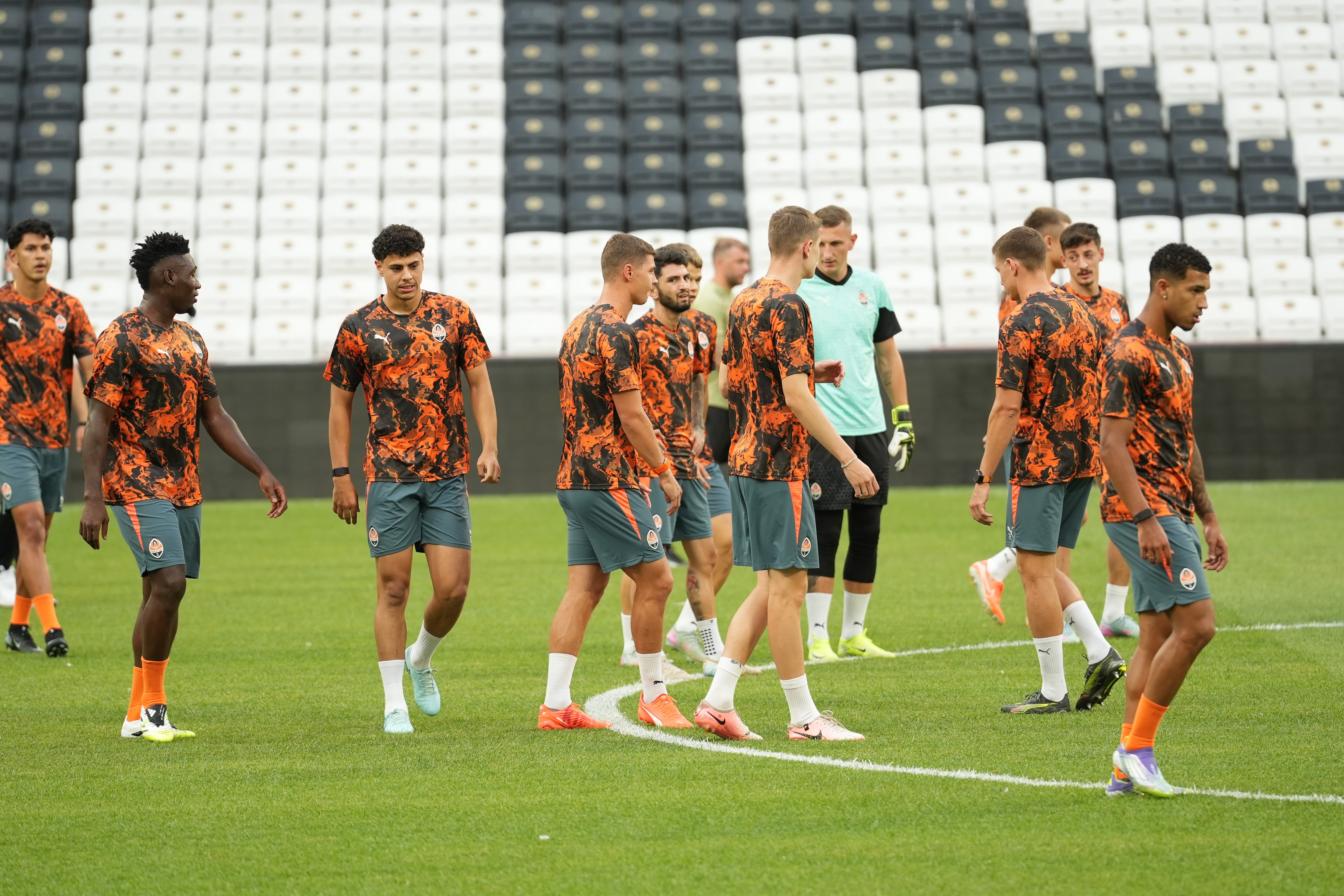 Shakhtar'da Beşiktaş mesaisi tamamlandı