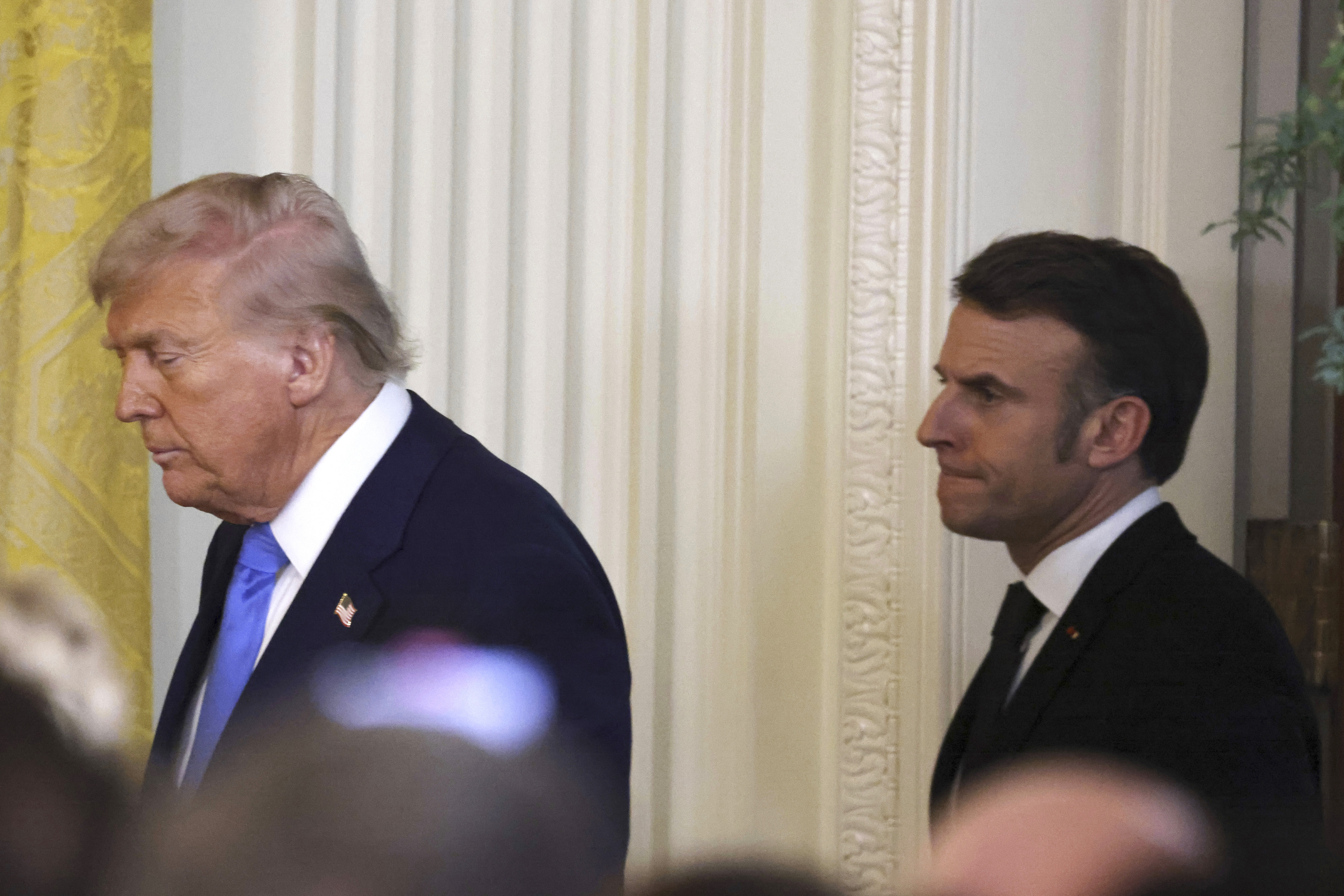 Filistin kararı öfkelendirdi! Trump: Macron iyi bir adam ama...