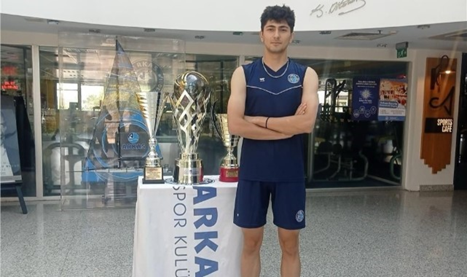 Arkas Spor'dan takıma genç pasör çaprazı takviyesi