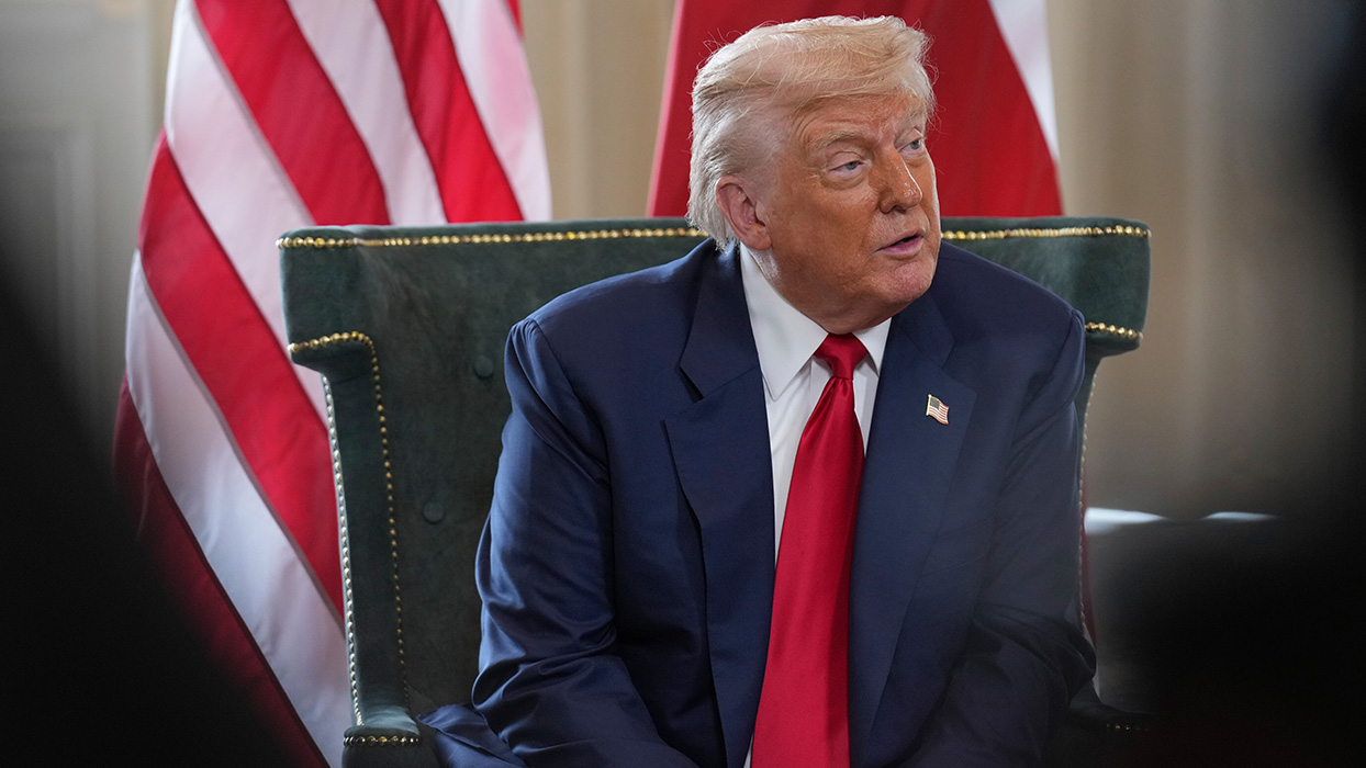 Trump se je razšel z Netanjahujem glede lakote v Gazi