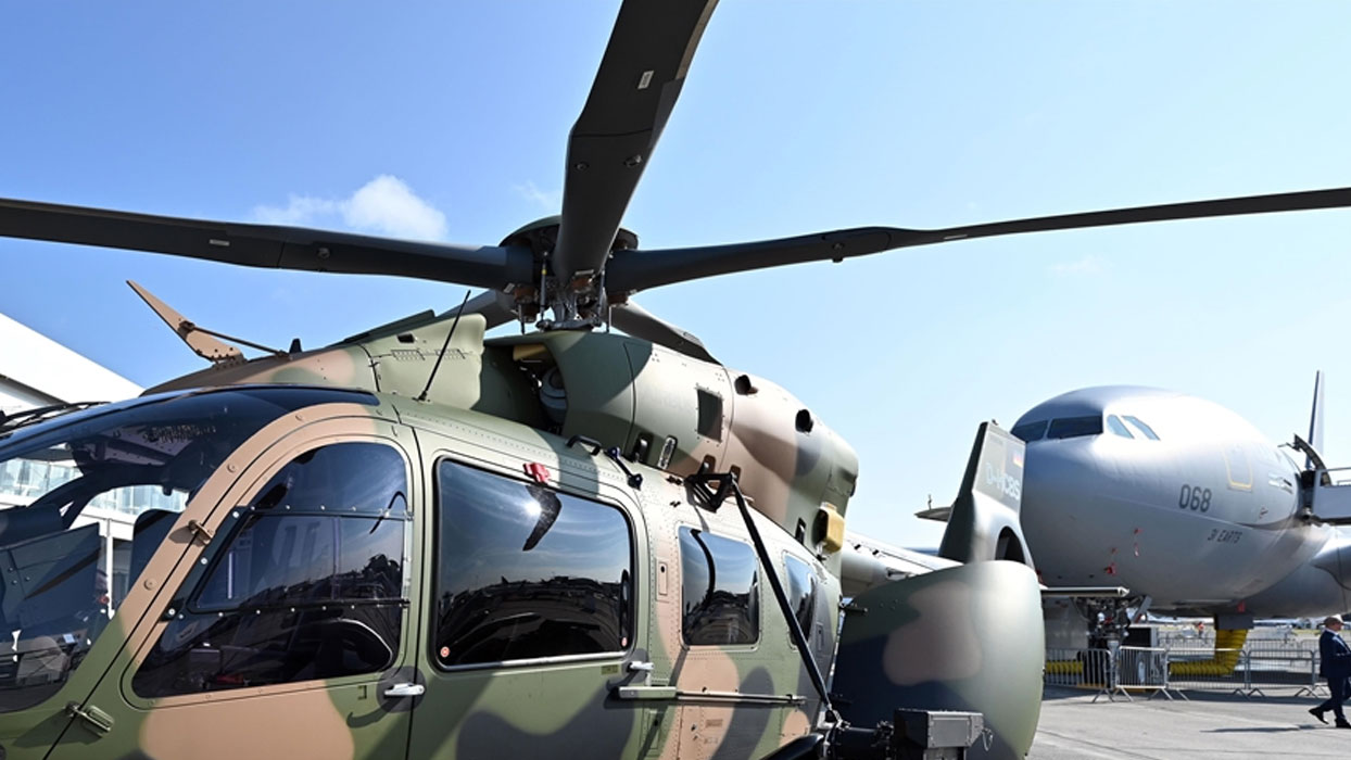 V Nemčiji strmoglavil vojaški helikopter