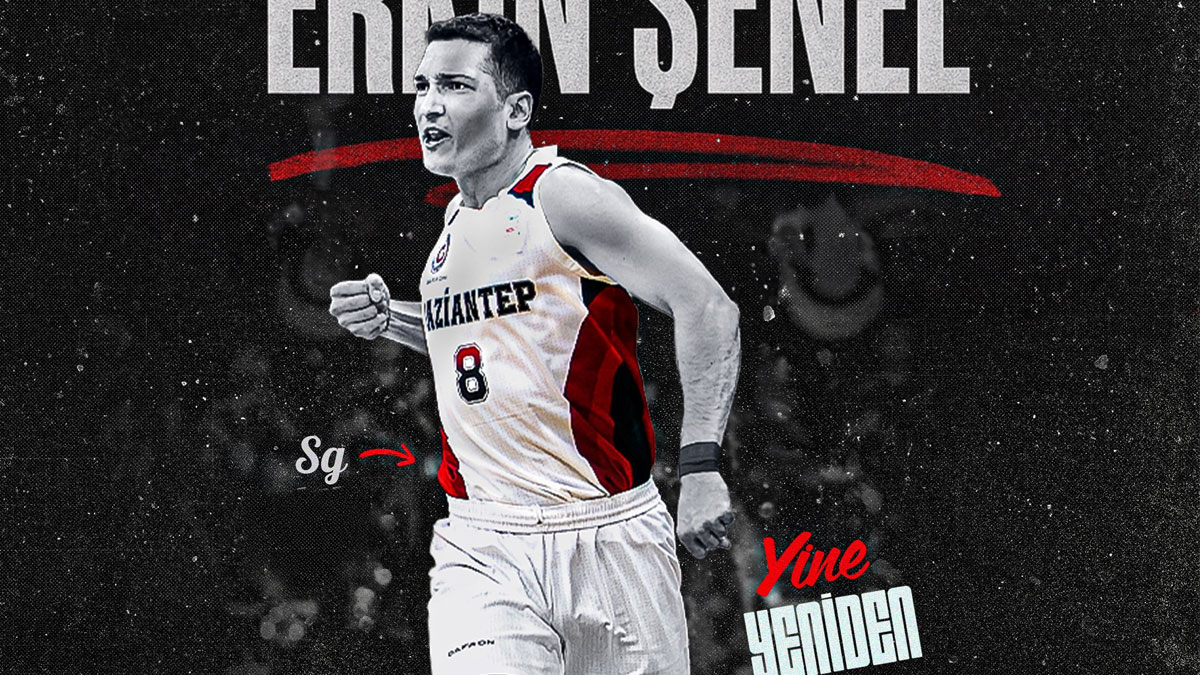 Gaziantep Basketbol ponovno vabi Erkina Şenela v svoje vrste