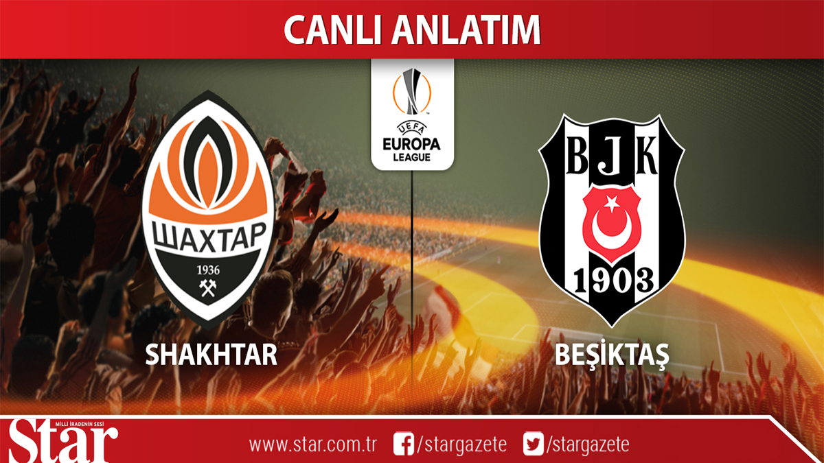 Beşiktaş se bo boril za preboj proti Šahtarju Doneck v UEFA Evropski ligi