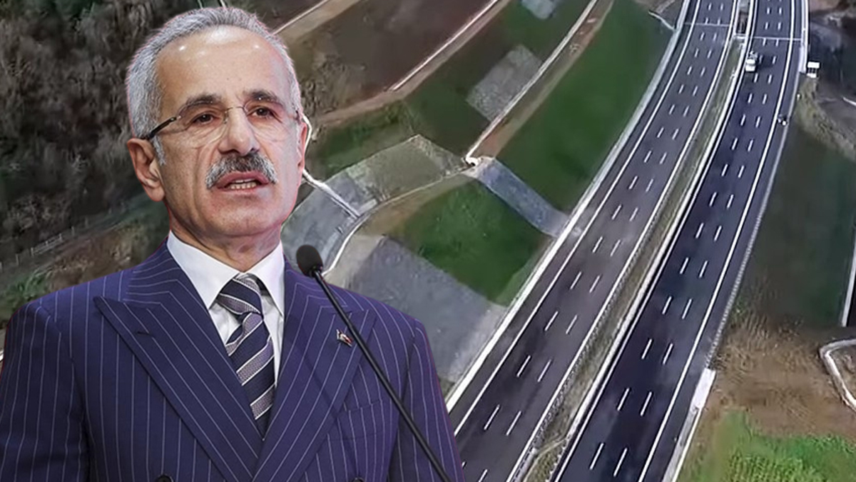 Bakan Uraloğlu müjdeyi verdi: 2,5 saatlik yol 18 dakikaya inecek