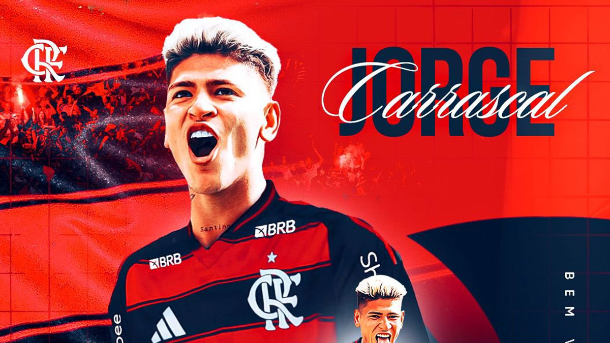 Flamengo podpisal štiriletno pogodbo z Jorgejem Carrascalom