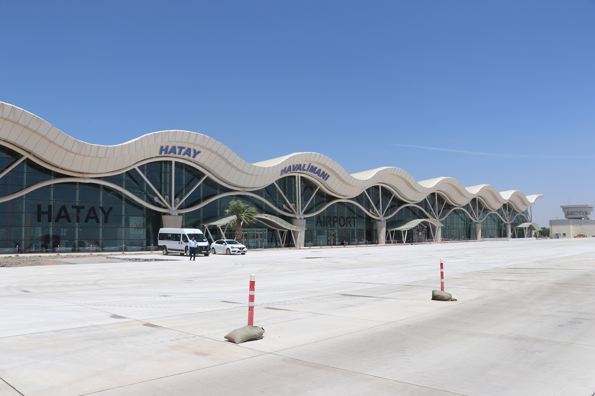 Hatay Havalimanı'nın birinci etap çalışmalarında sona gelindi