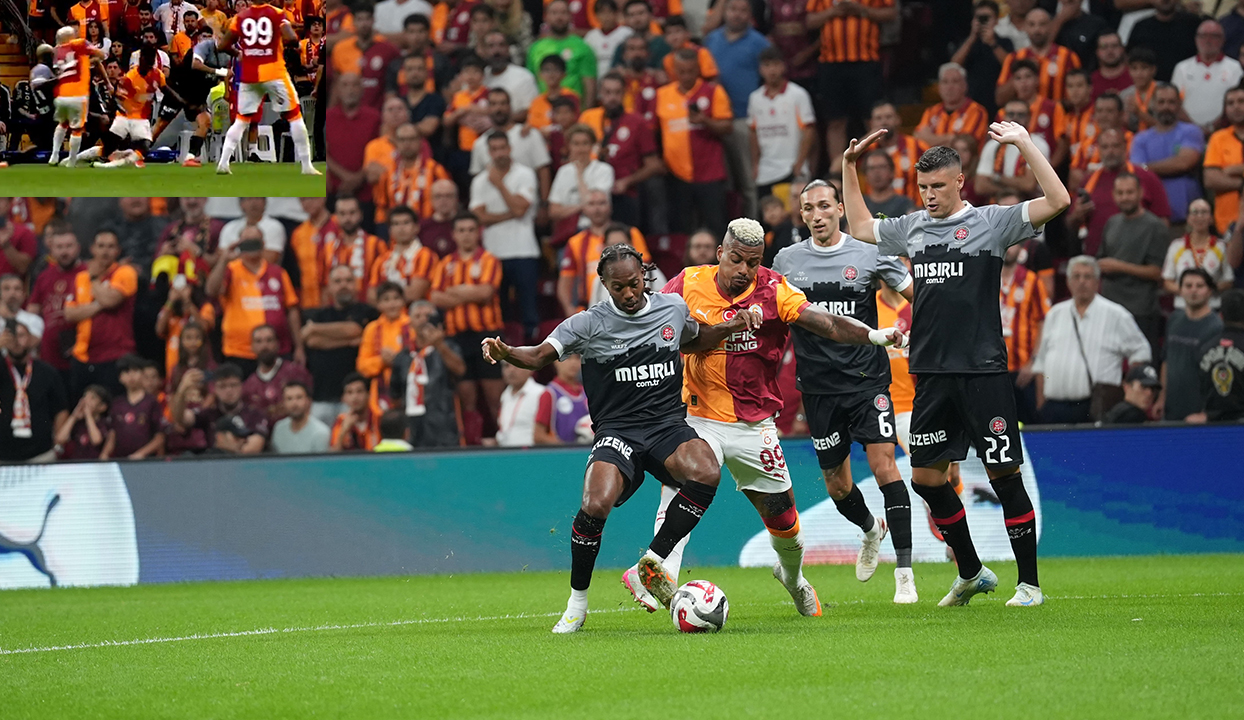 Galatasaray maçında kırmızı kart! VAR devreye girdi