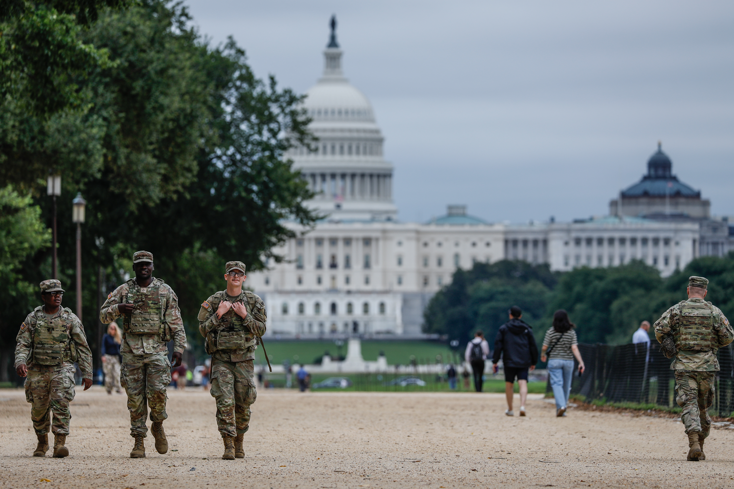 Trump, Washington'ın ardından komşu eyalet Maryland'de de Ulusal Muhafız görevlendirmeyi planlıyor