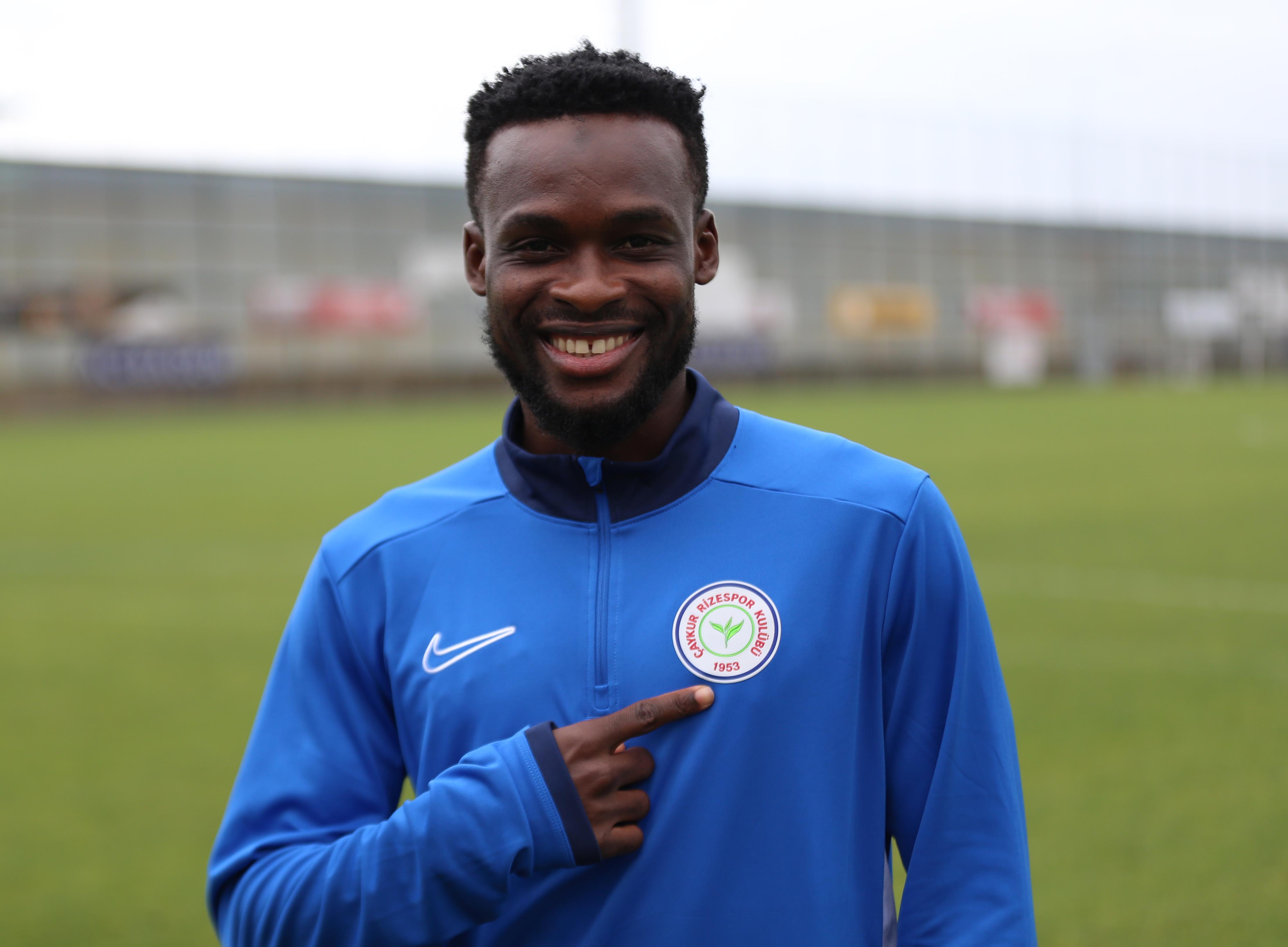 İbrahim Olawoyin obljublja, da bo Çaykur Rizespor proti Galatasarayu dal vse od sebe