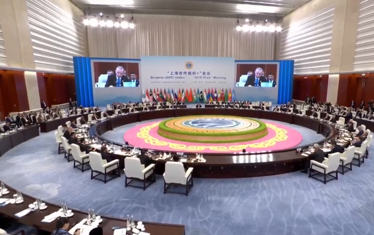 Cumhurbaşkanı Erdoğan, ŞİÖ Zirvesi'nde konuştu: Suriye'de tehditlere karşı duracağız