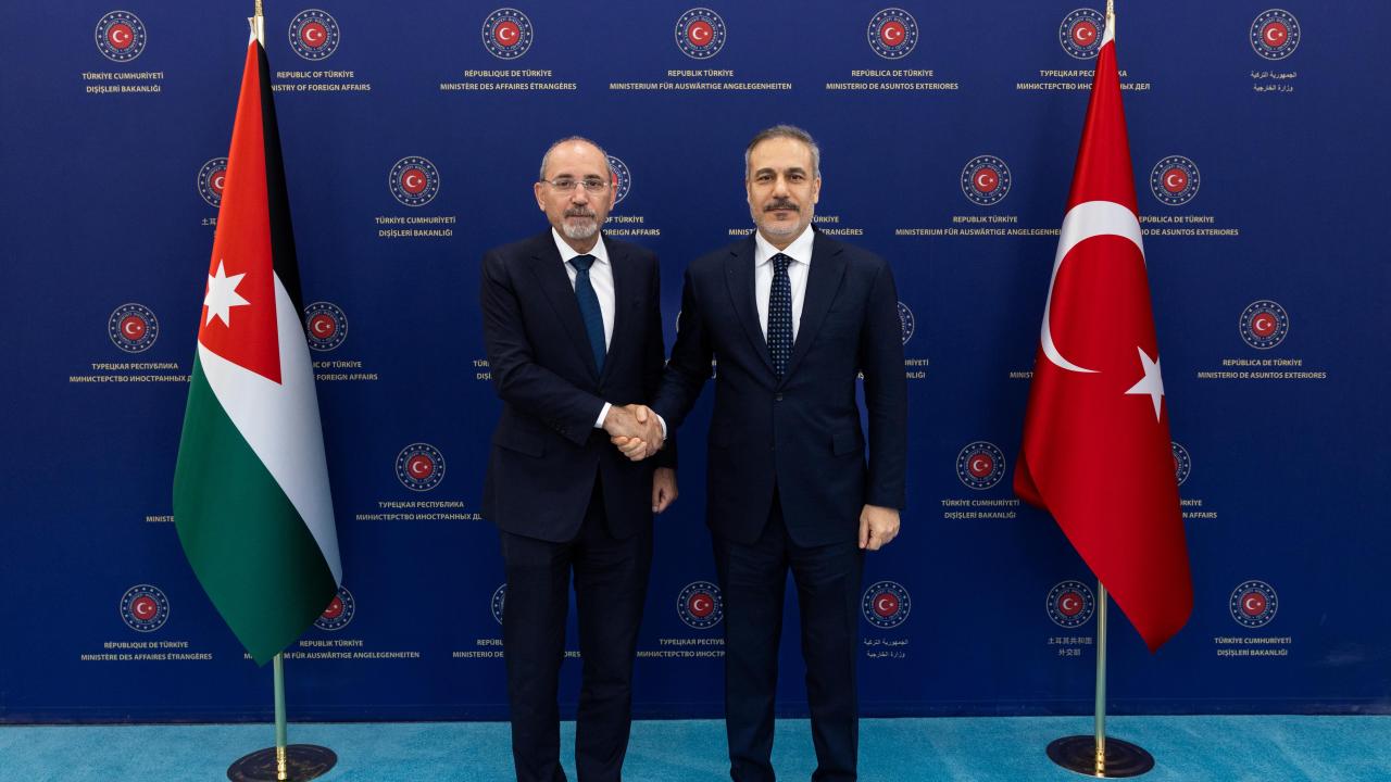 Bakan Fidan, Ürdünlü mevkidaşı ile görüştü