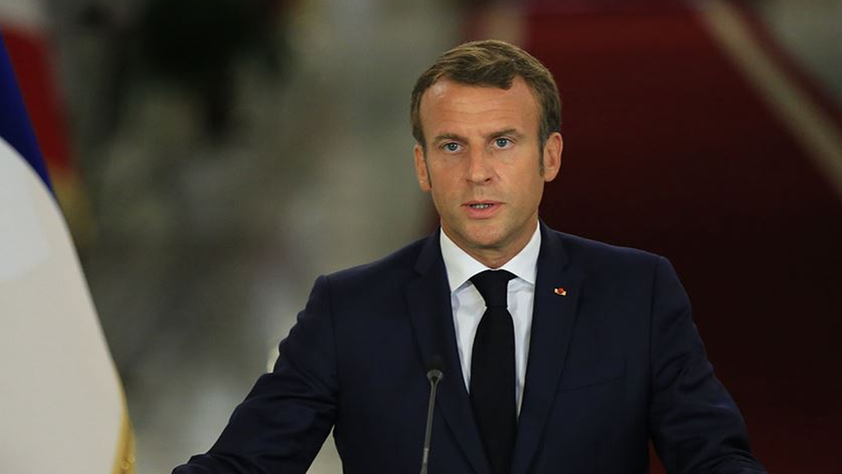 Macron'dan ABD'ye rest: Filistinlilere vize engeli kabul edilemez