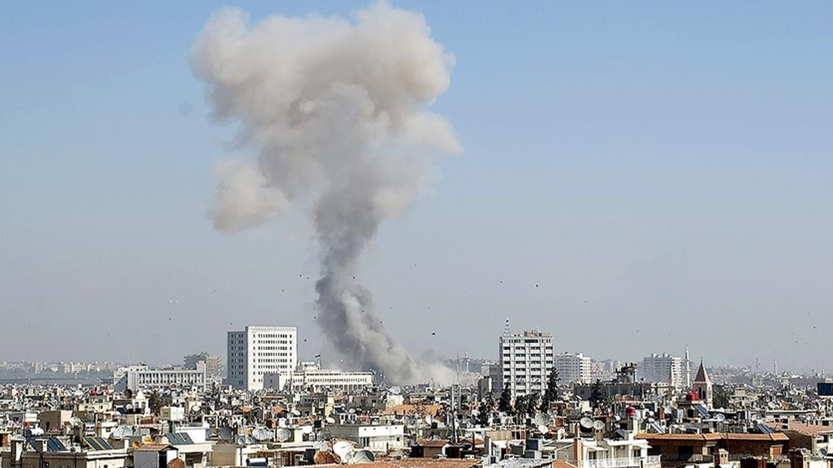 Eksplozija na vojaškem oporišču v Damasku