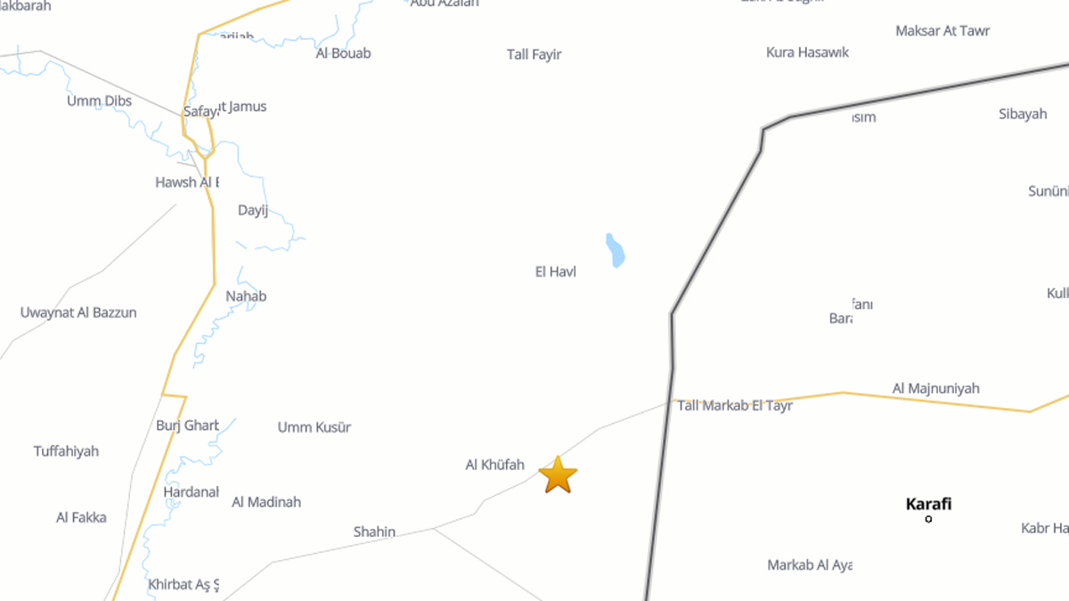 V Siriji potres z magnitudo 4,3 stresel Haseke