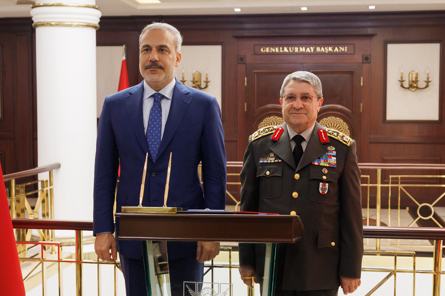 Bakan Fidan'dan, Bakan Güler'e ziyaret