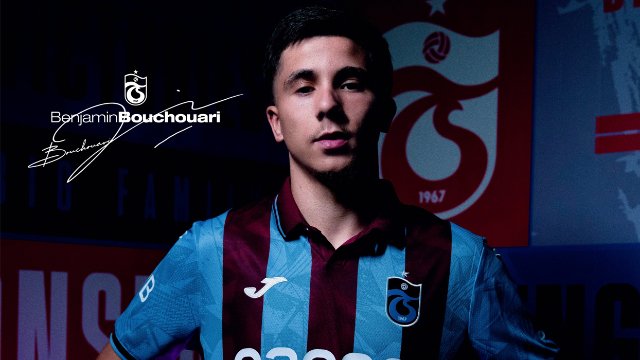 Resmen açıklandı! Benjamin Bouchouari, Trabzonspor'da