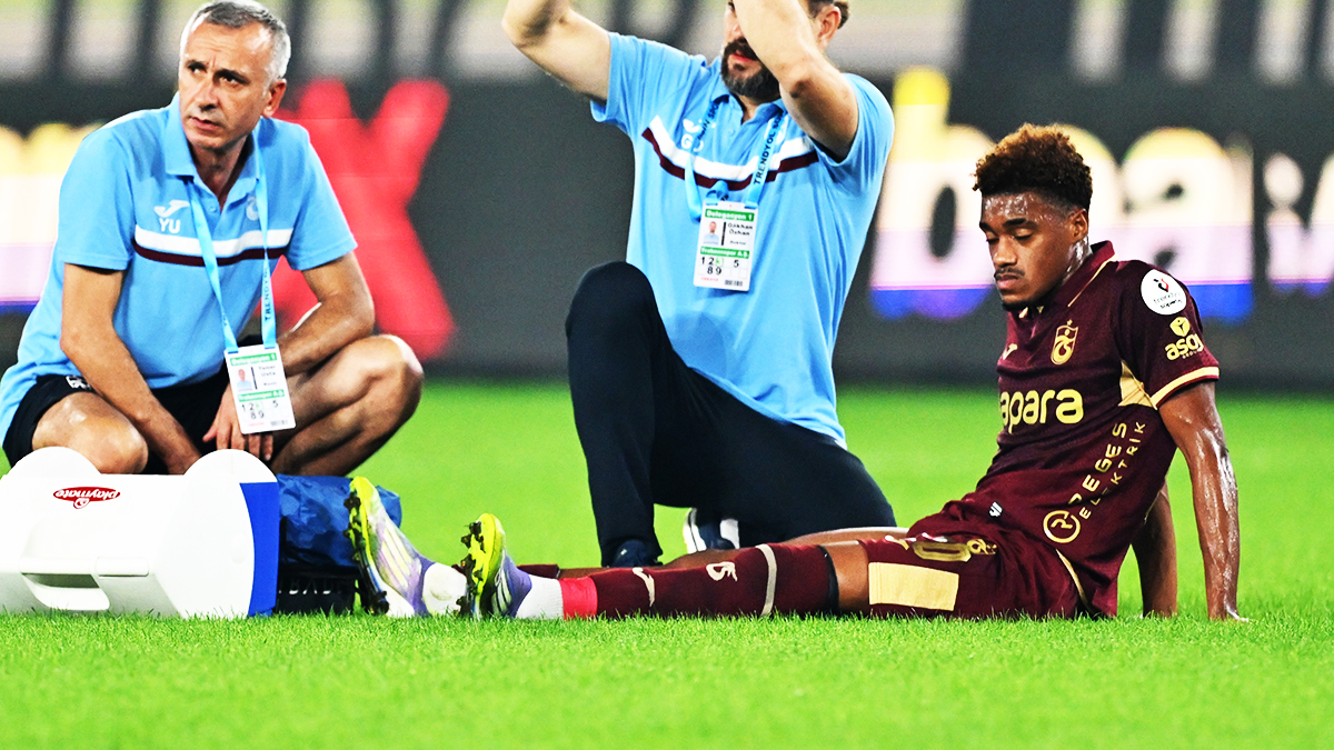 Trabzonspor'dan sakatlık açıklaması! Wagner Pina'nın durumu belli oldu