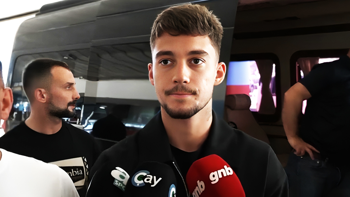 Ernest Muçi Trabzon'da! 