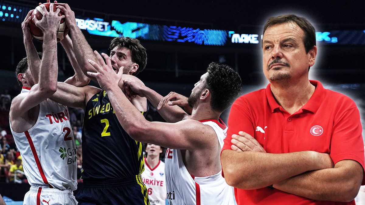 EuroBasket'te çeyrek finaldeyiz! 12 Dev Adam İsveç'i eledi