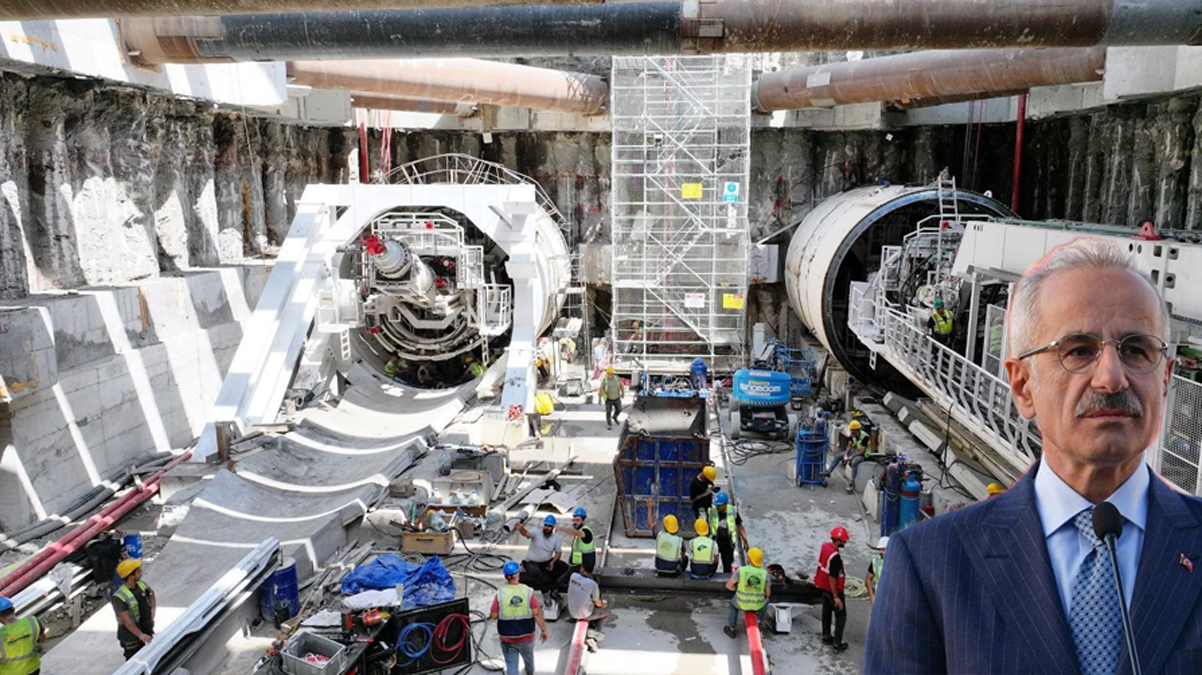 Körfezray Metrosu'nun temeli atıldı! Bakan Uraloğlu hizmete alınacağı tarihi açıkladı
