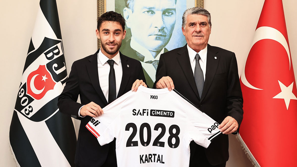 Beşiktaş, Kartal Kayra Yılmaz'ın sözleşmesini uzattı