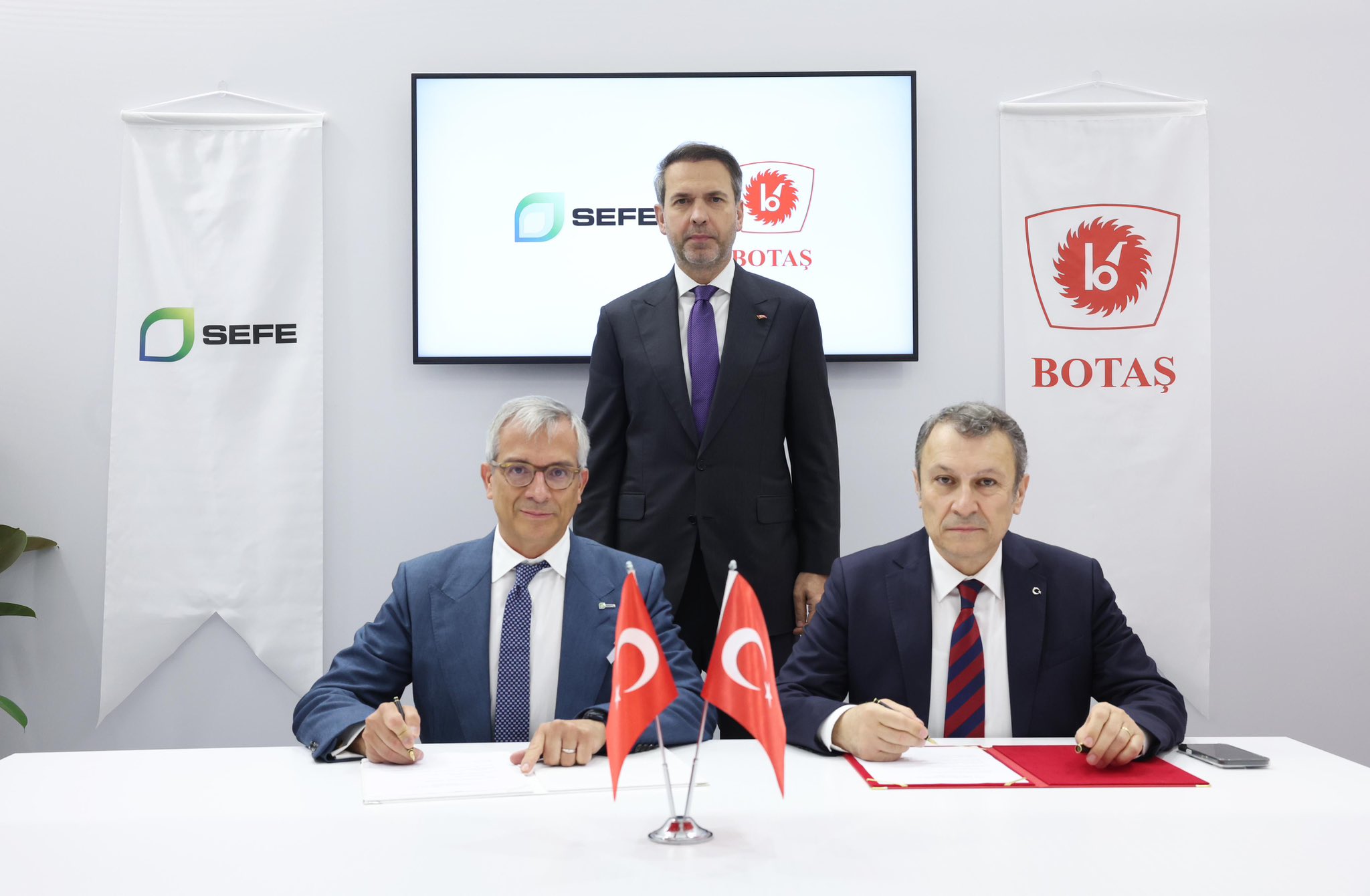 BOTAŞ ile Alman şirketi SEFE arasında anlaşma imzalandı