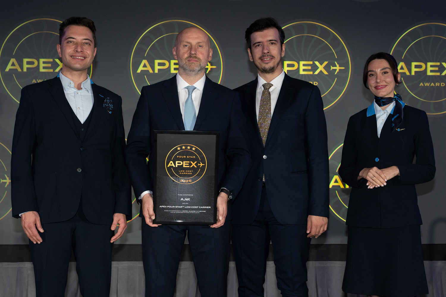 AJet, ikinci kez uluslararası ödüle layık görüldü