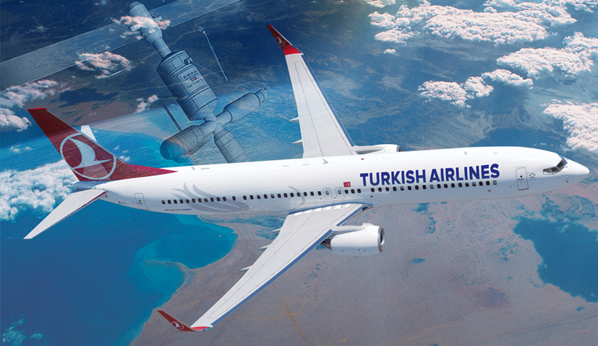 THY uçakları artık TÜRKSAT uyduları üzerinden dünyaya bağlanacak