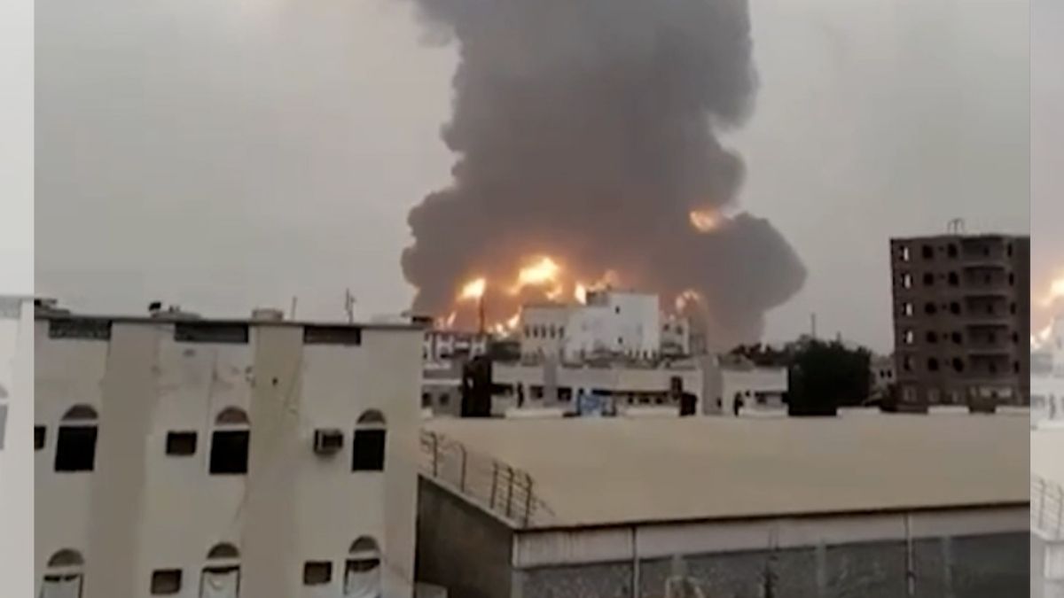 İsrail Yemen'i bir kez daha vurdu