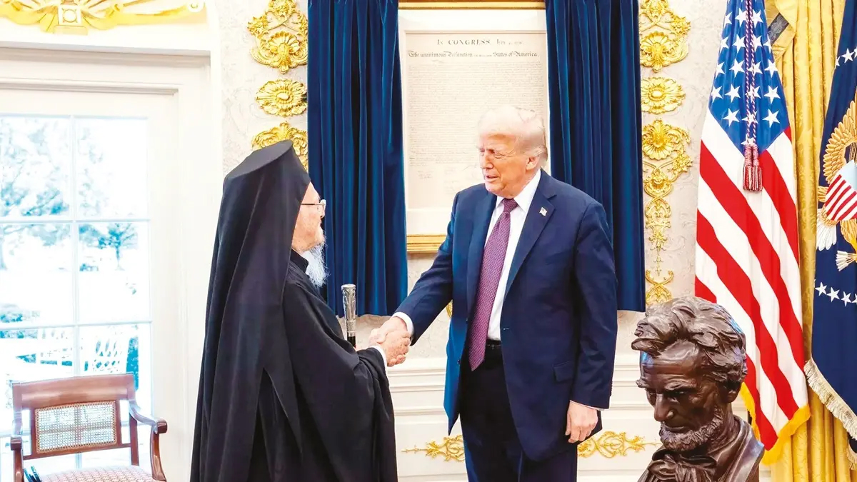 Trump'ı ziyarette skandal sözler! Patrik'ten Türkiye'ye