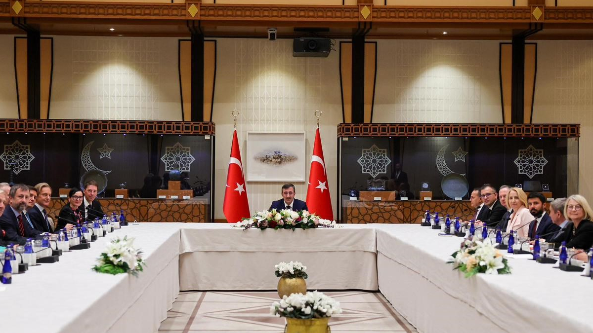 Cumhurbaşkanı Yardımcısı Yılmaz'dan Avrupa Birliği mesajı