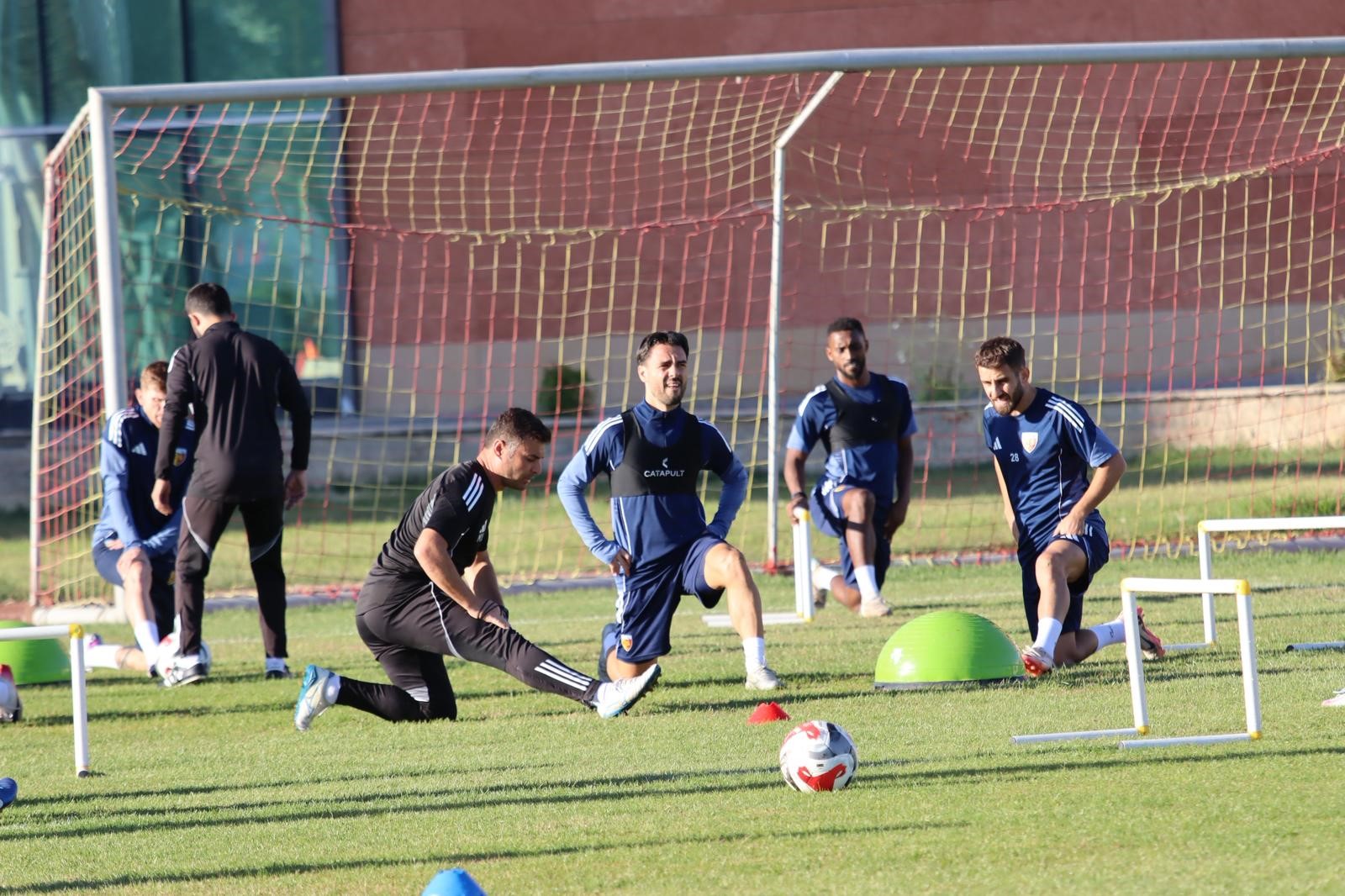 Kayserispor, Beşiktaş maçının hazırlıklarını sürdürdü