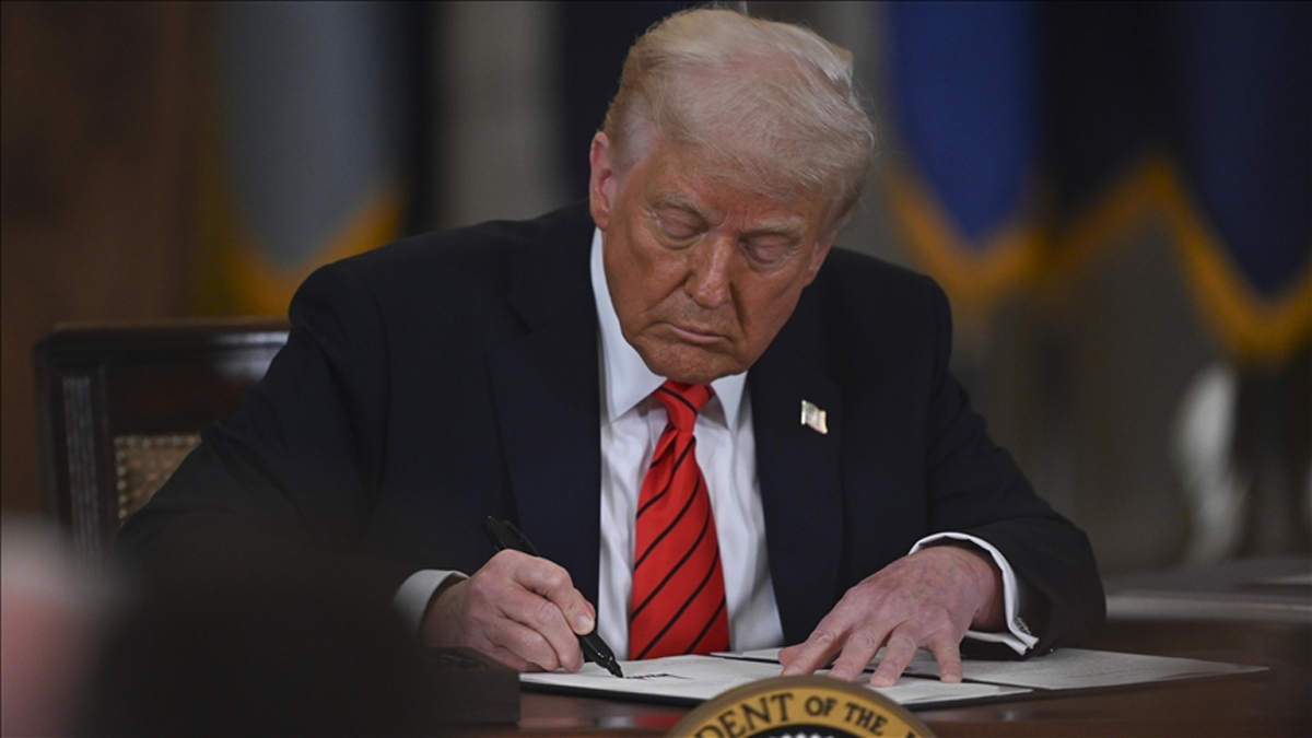 Trump imzaladı! Resmen 