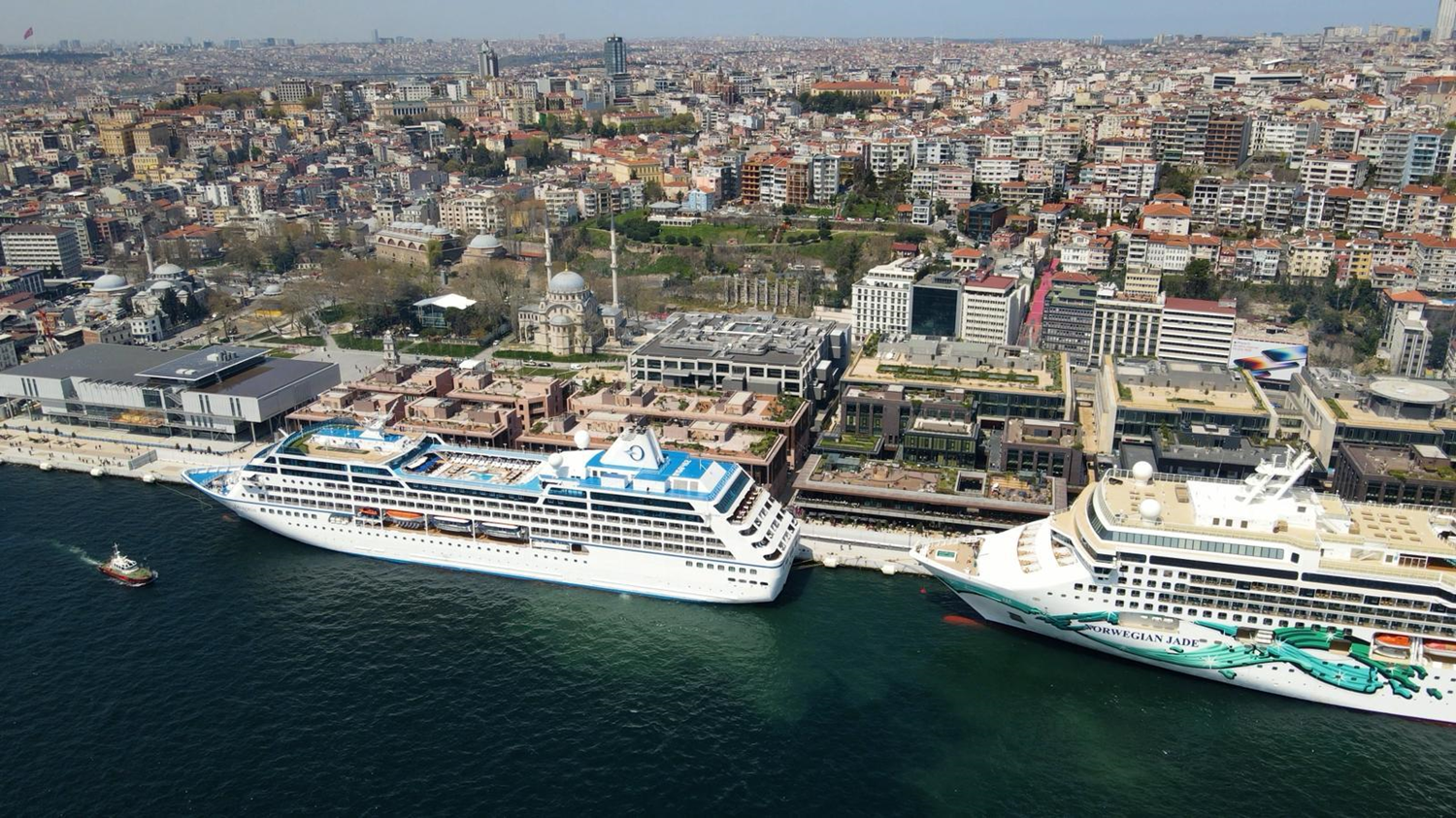 Kruvaziyer turizminde tarihi yükseliş! Son 12 yılın en yüksek seviyesi yaşandı