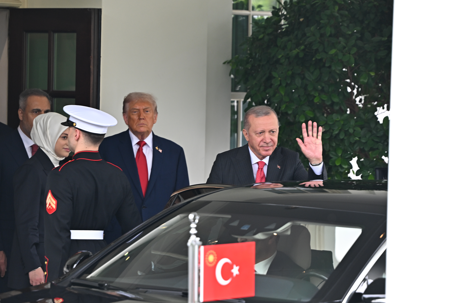 Cumhurbaşkanı Erdoğan, Washington'daki temaslarının ardından ABD'den ayrıldı