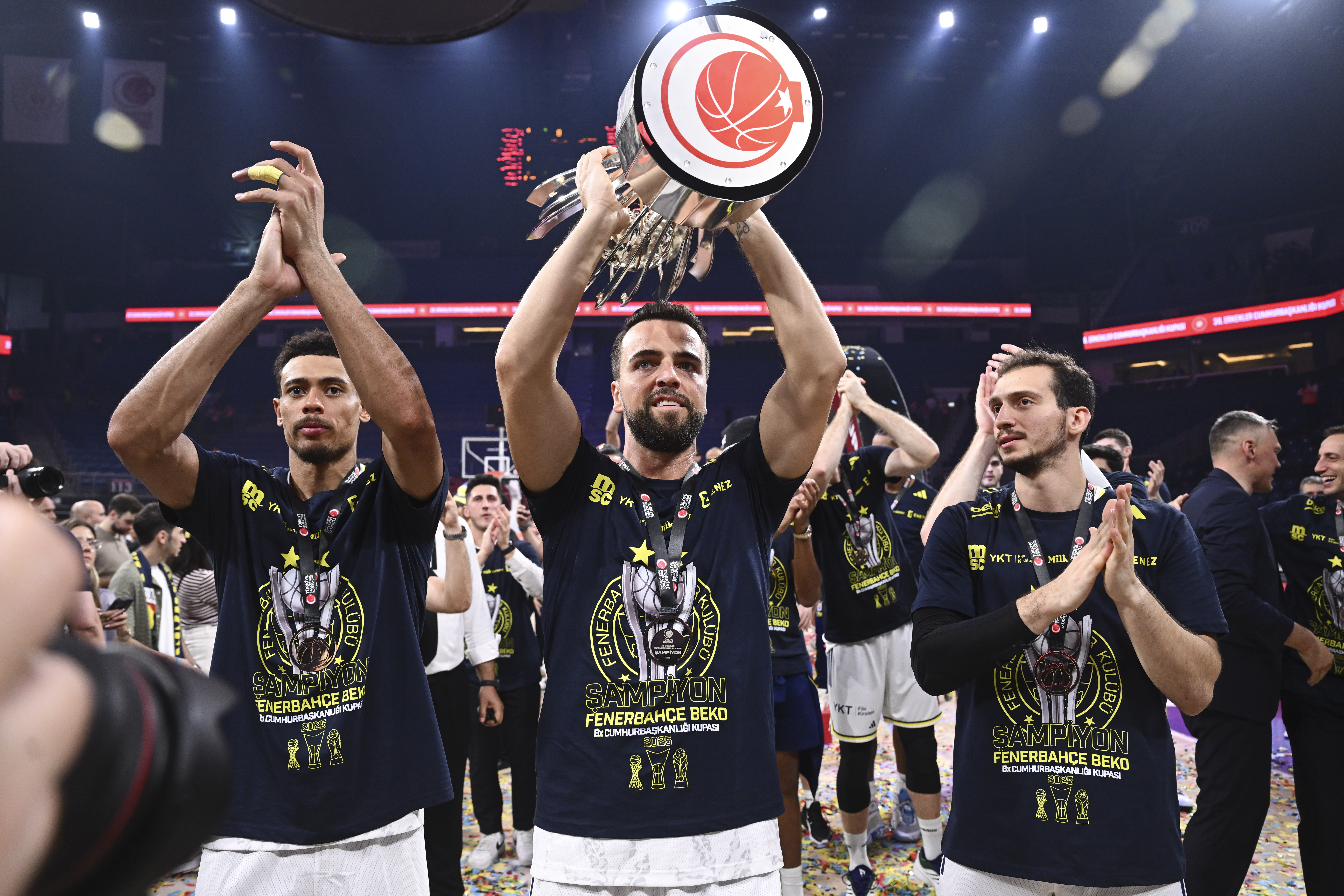 Fenerbahçe Beko, Cumhurbaşkanlığı Kupası'nı 8. kez kazandı