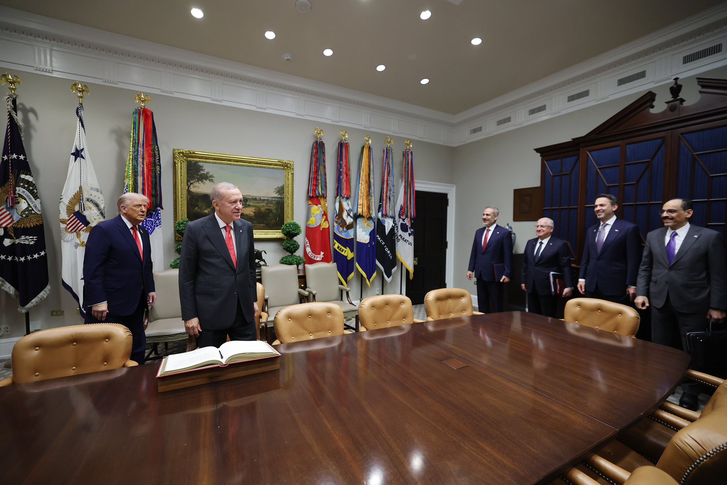 Trump'tan Türk heyetine: Hepsi çok zeki, keşke öyle olmasalardı