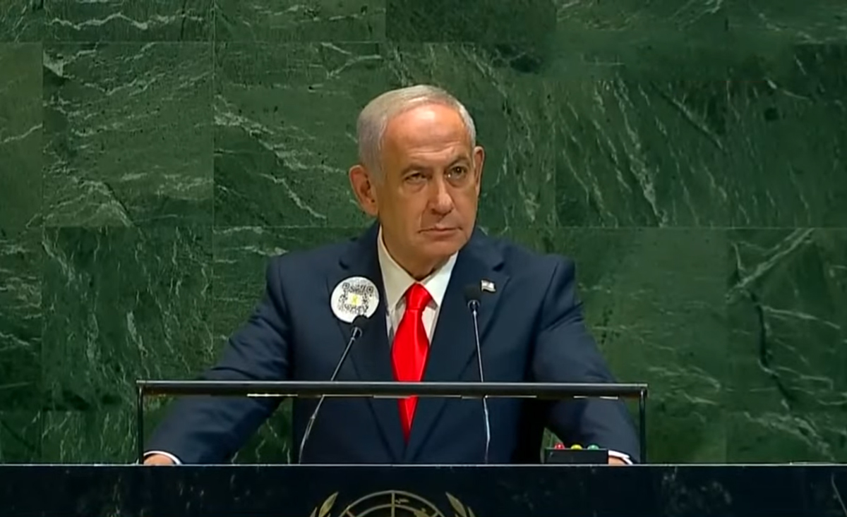 Genel Kurul boşaldı! BM'de katil Netanyahu'ya protesto