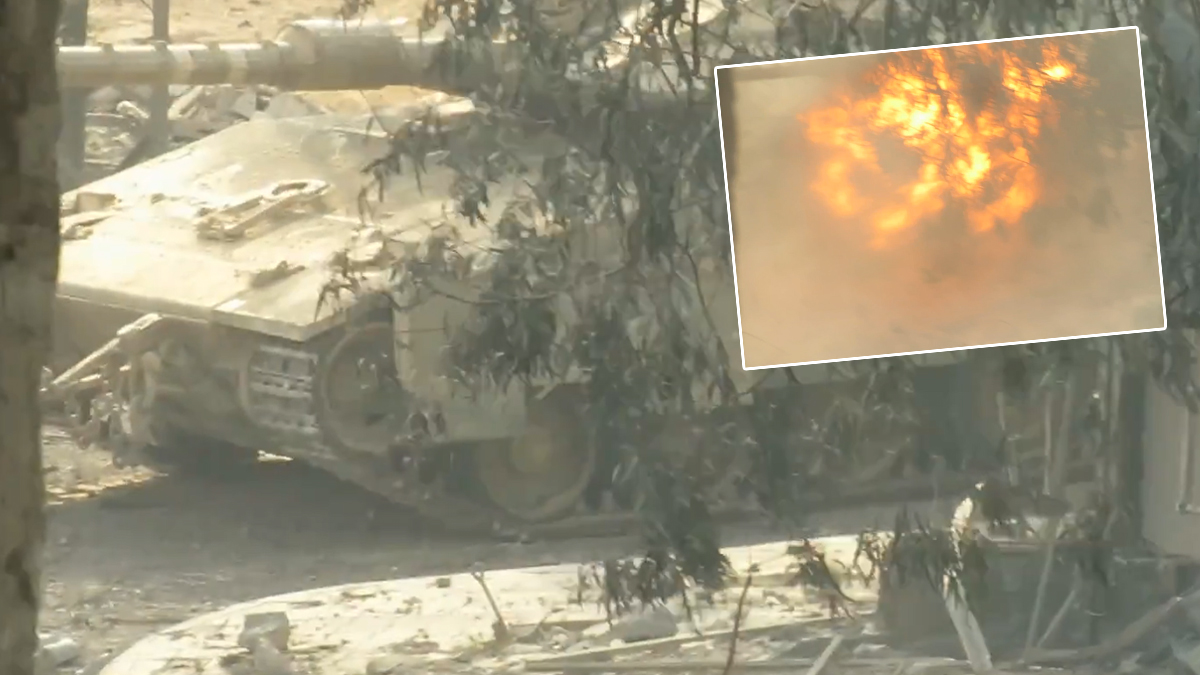 Hamas'tan işgalci İsrail'e operasyon: Tank ve buldozerler imha edildi