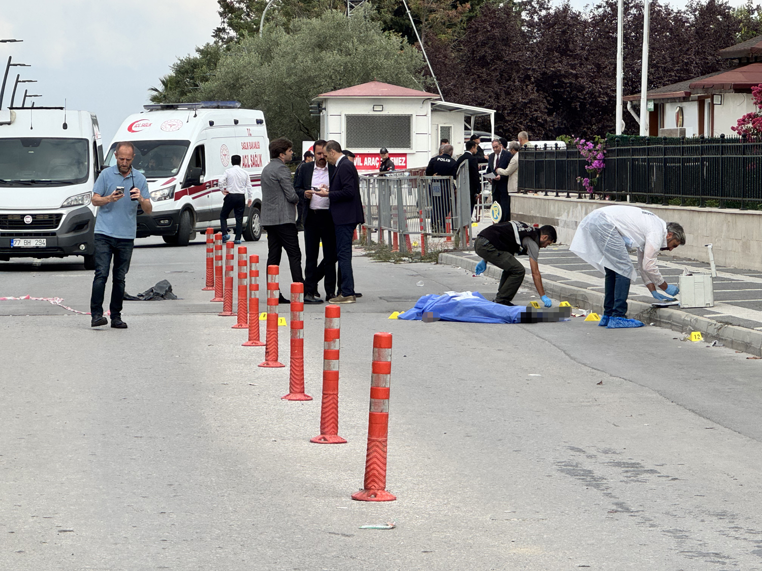 Yalova Adliyesi girişinde silahlı saldırı: 1 kişi öldü
