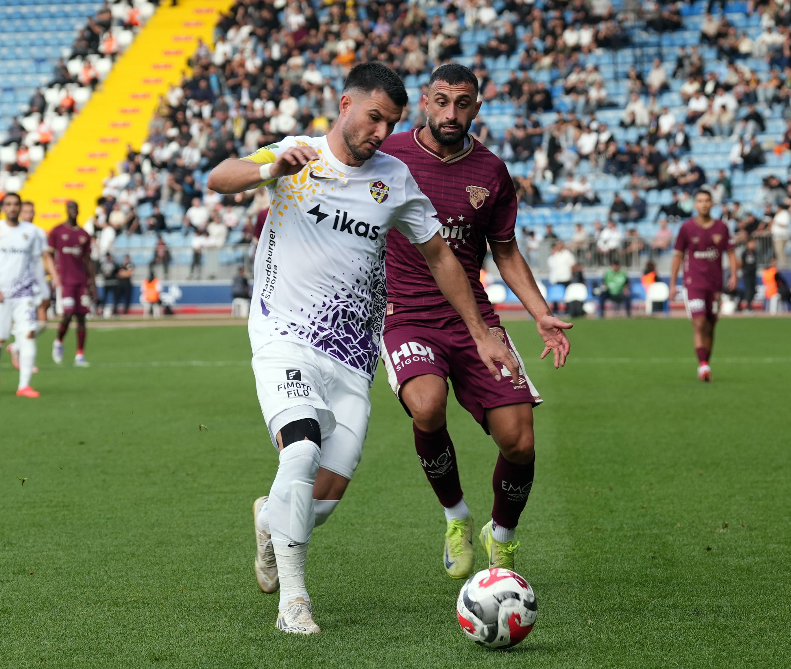 Eyüpspor-Göztepe maçında gol sesi çıkmadı