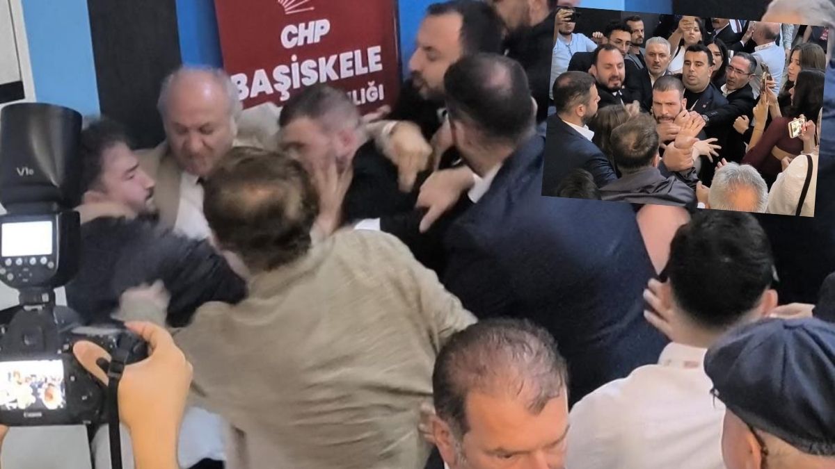 Na kongresu CHP v Başiskele prišlo do spopada med člani