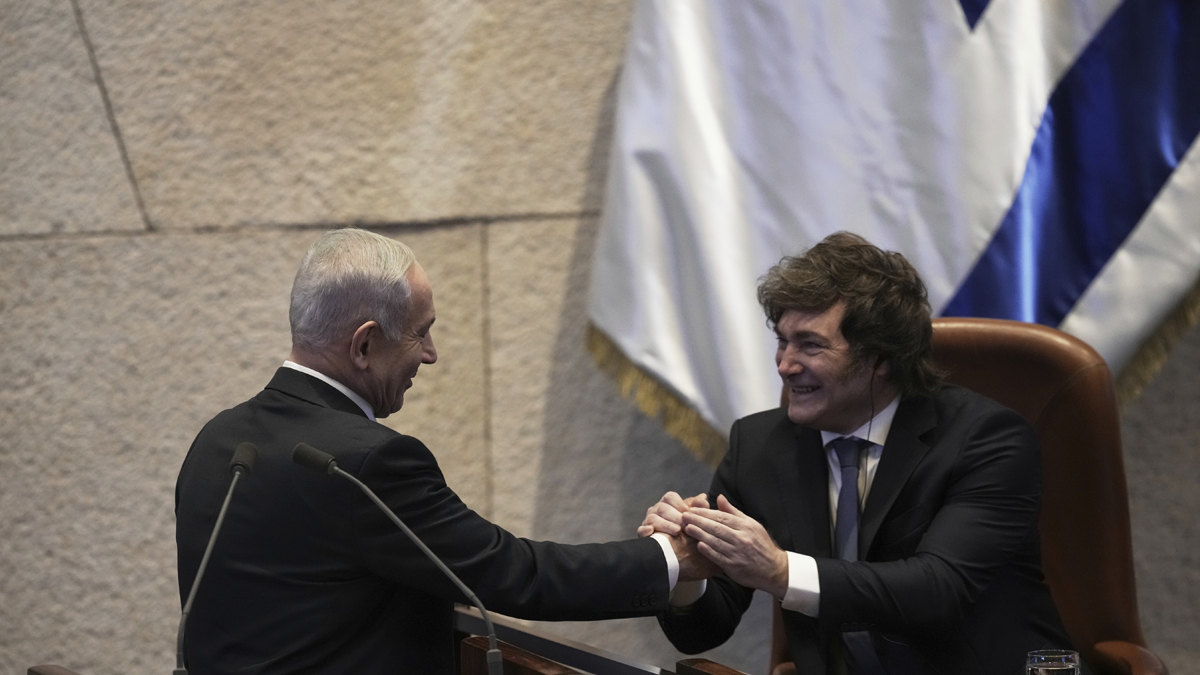 Milei geri adım attı! Halk tepkisi Netanyahu ziyaretini engelledi