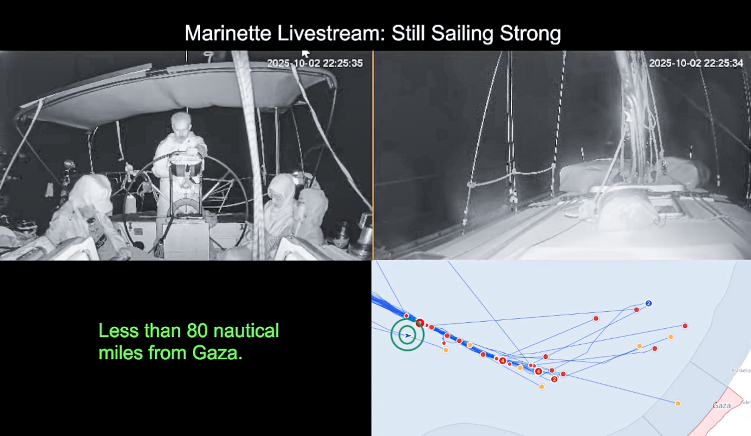 Küresel vicdana haydut İsrail hançeri! "Marinette" Gazze'ye ilerliyor