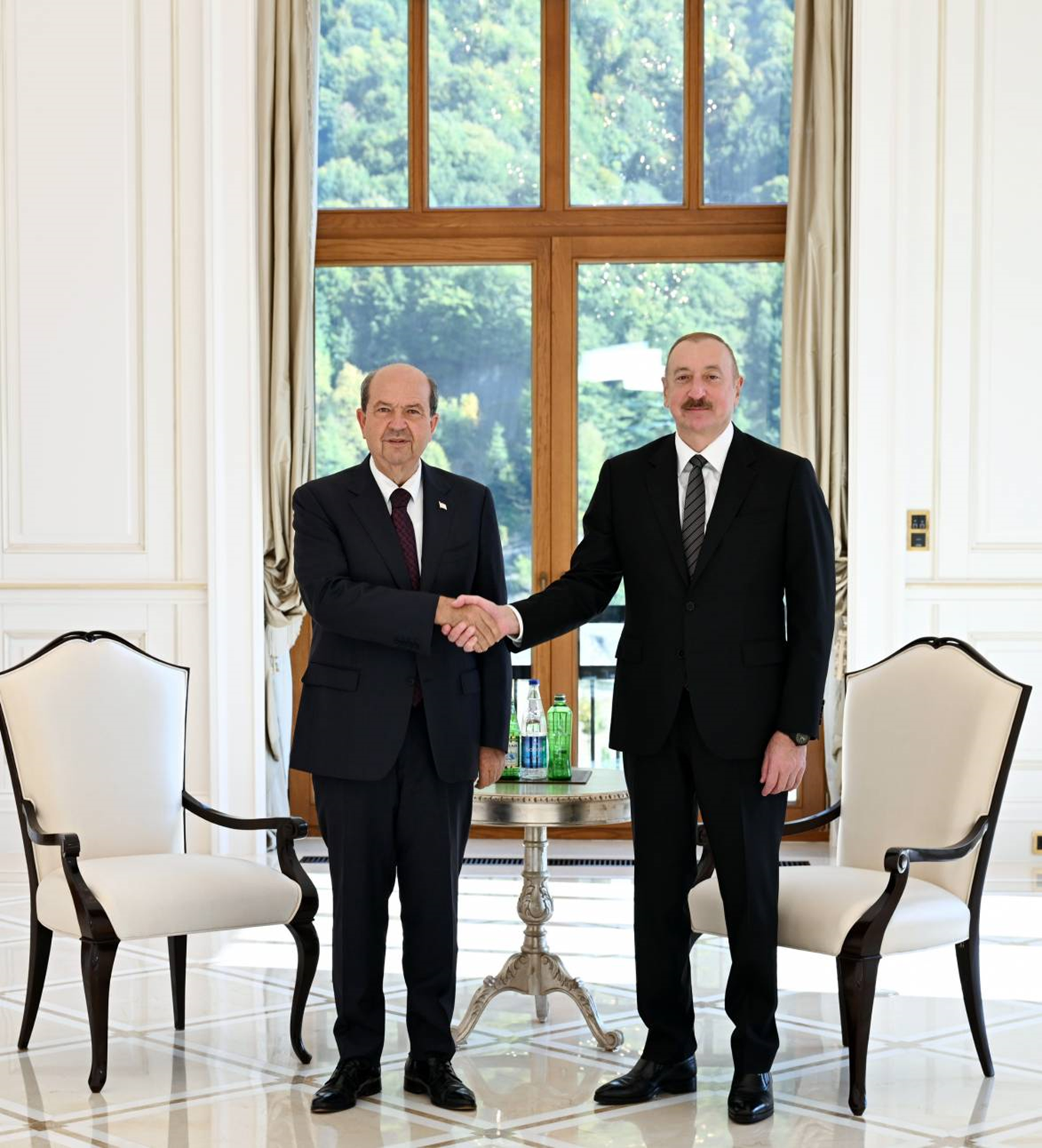 Aliyev ile Tatar Gebele'de görüştü