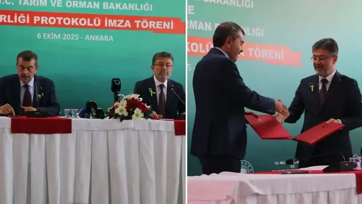 İki bakanlık arasında imzalar atıldı: 7 farklı konuyu hayata geçireceğiz
