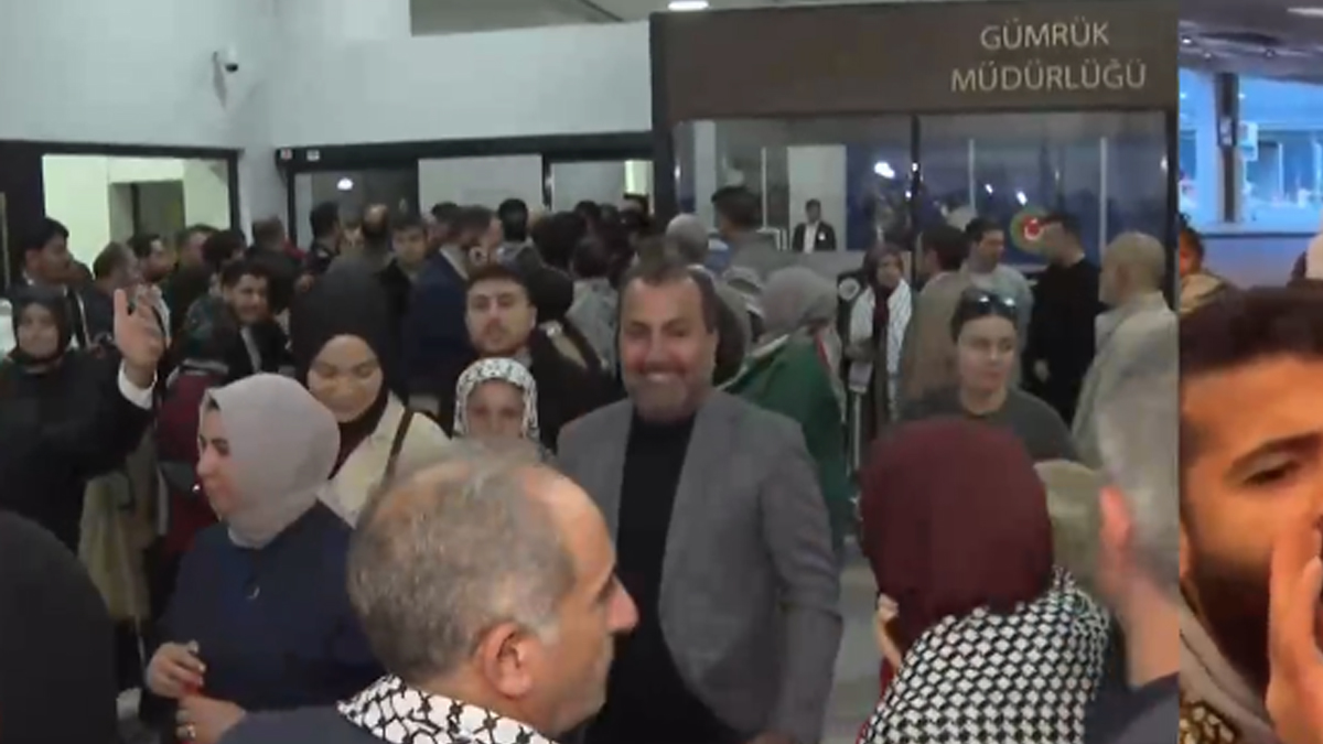 Sumud aktivistleri yurda döndü