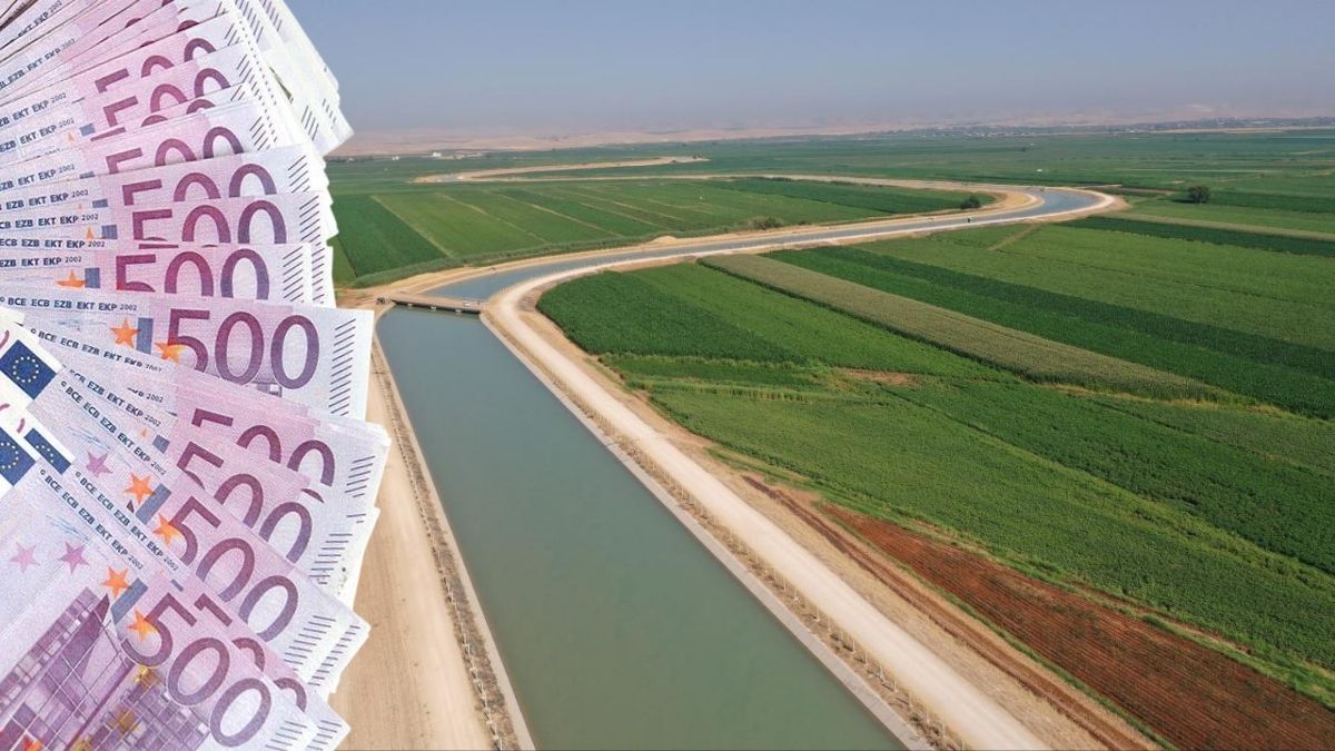 Sulama altyapısına 757 milyon avro yatırım