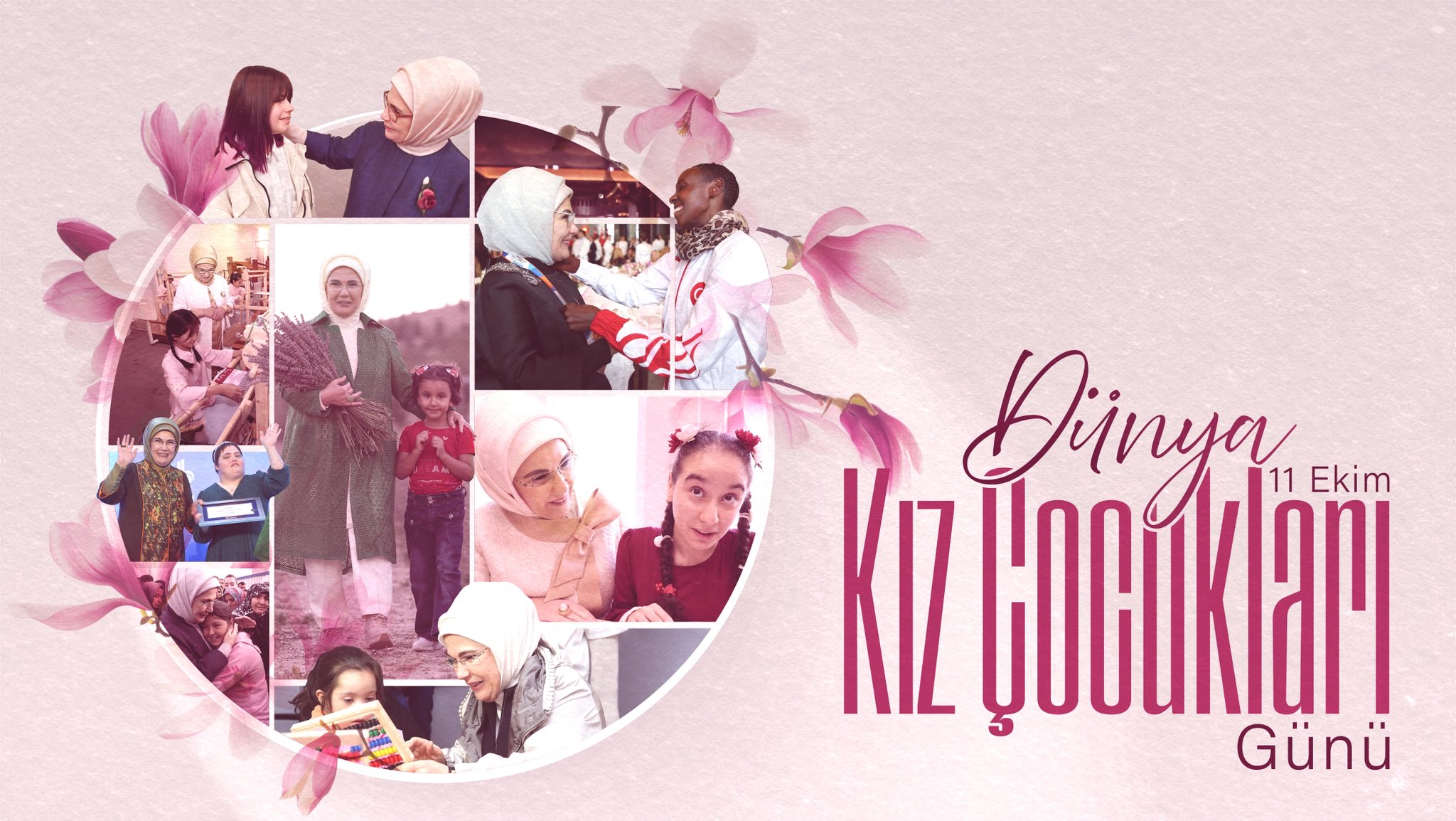 Emine Erdoğan, Dünya Kız Çocukları Günü'nü kutladı